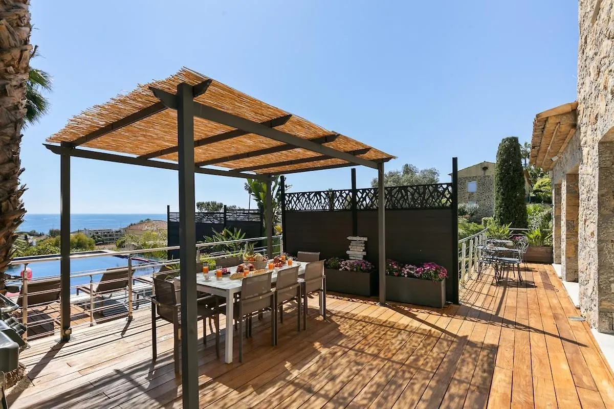 Amazing Villa Sea View Azurenting & Guest Housse Vallauris 0*,  Frankrike