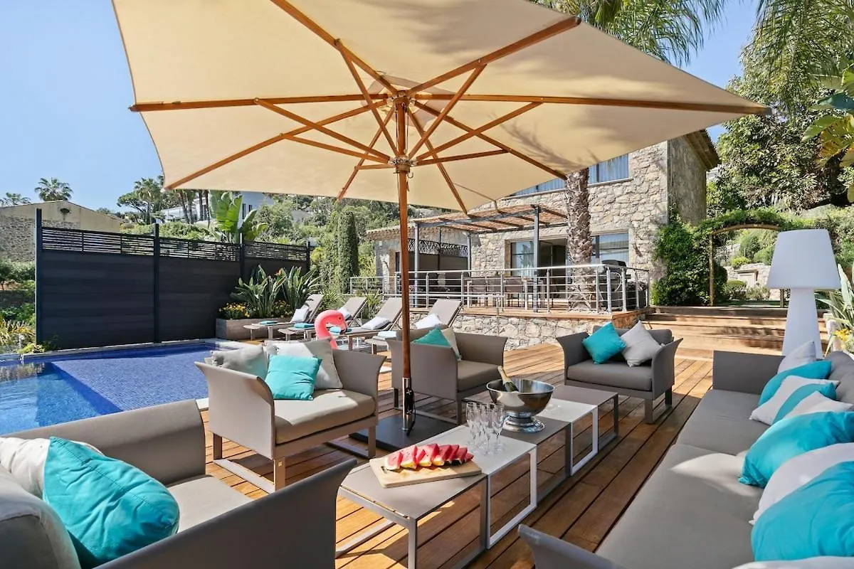 Amazing Villa Sea View Azurenting & Guest Housse Vallauris 0*,  Frankrike