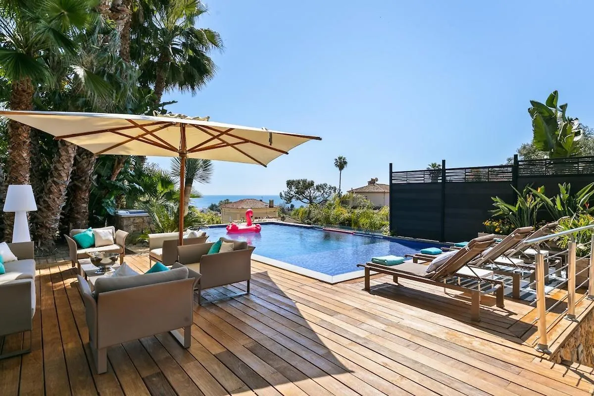 Amazing Villa Sea View Azurenting & Guest Housse Vallauris 0*,  Franciaország